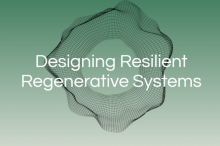 Designing Resilient Regenerative Systems