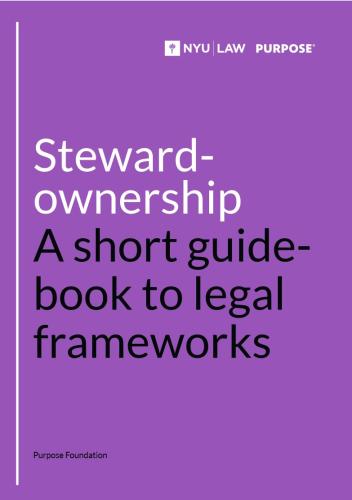 Steward Ownership Guide Cover